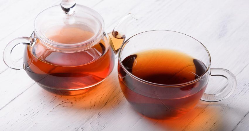 Types of tea – black, red, green white tea